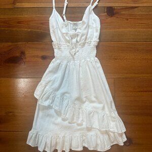 BLANCO BY NATURE - white mini dress